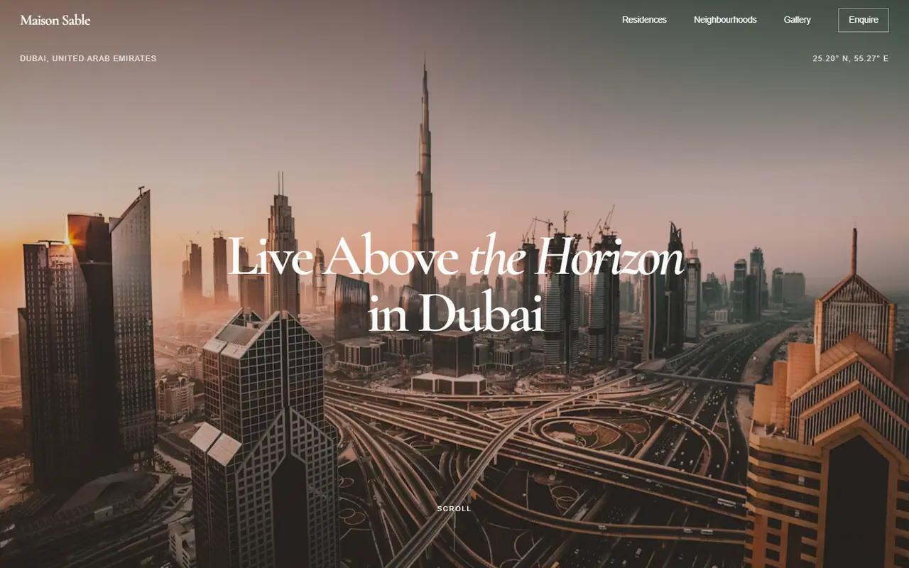 Real Estate — Real estate website design